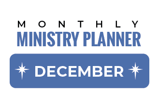 December 2025 Ministry Planner